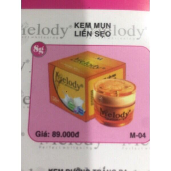 Kem Melody Mụn Và Thâm 8g