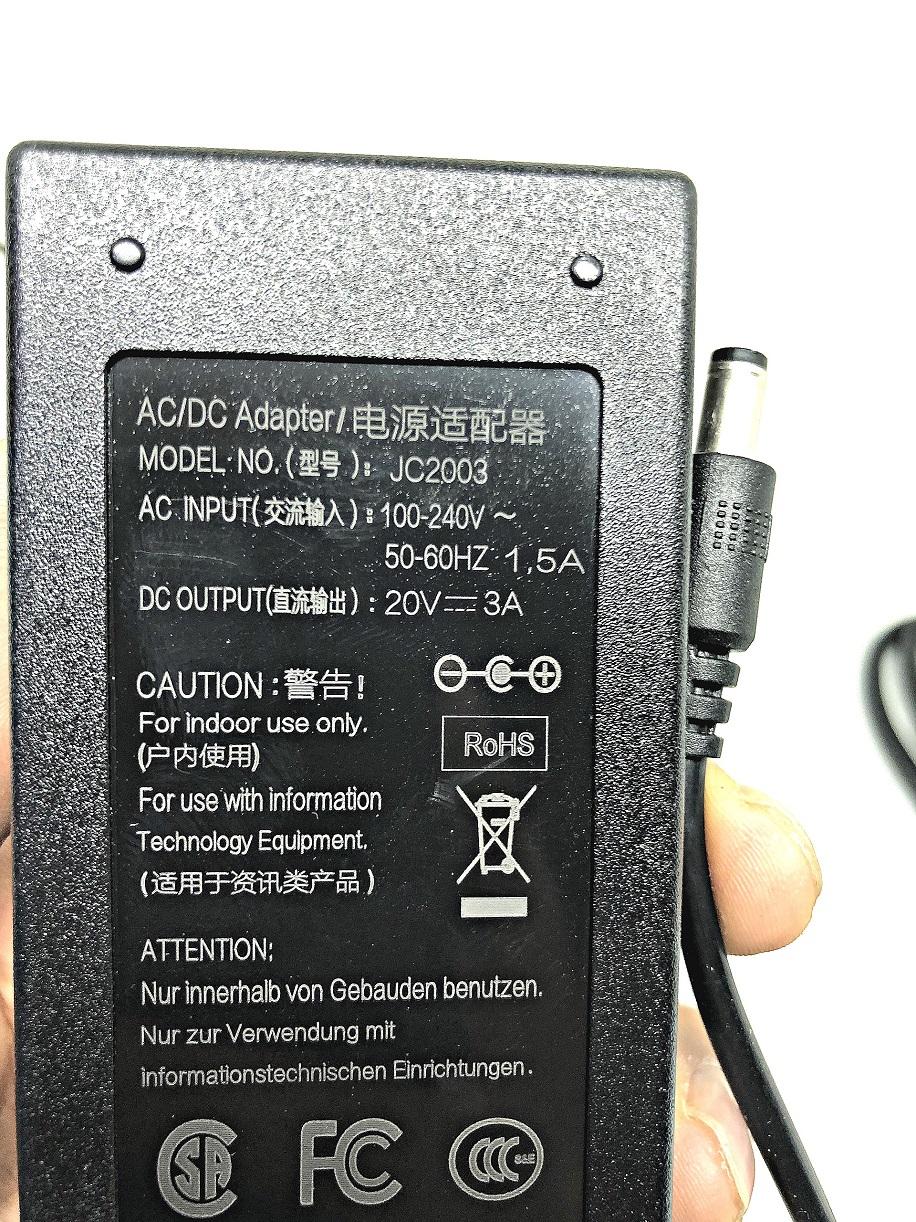 Bộ adapter 20v 3a
