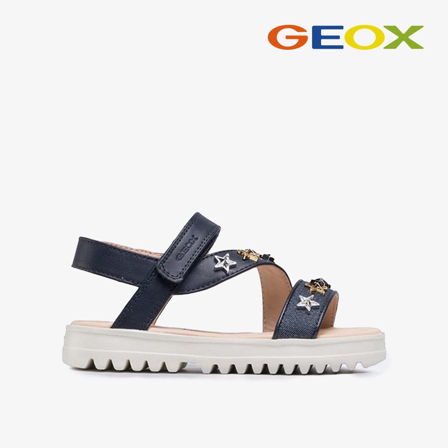Giày sandals bé gái geox j s coralie g b