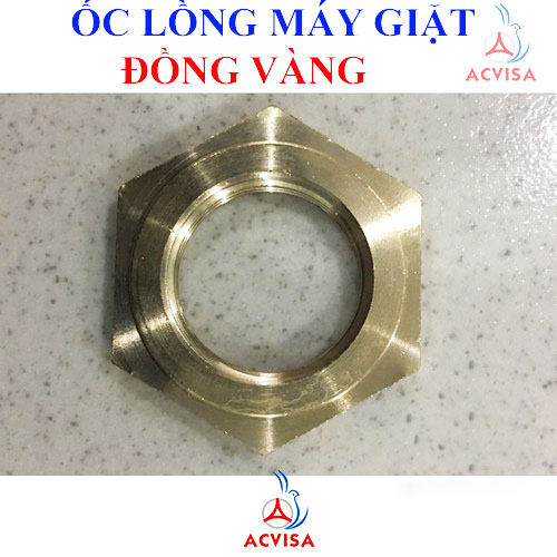 Combo 3 Ốc Lồng Máy Giặt Bằng Đồng Vàng