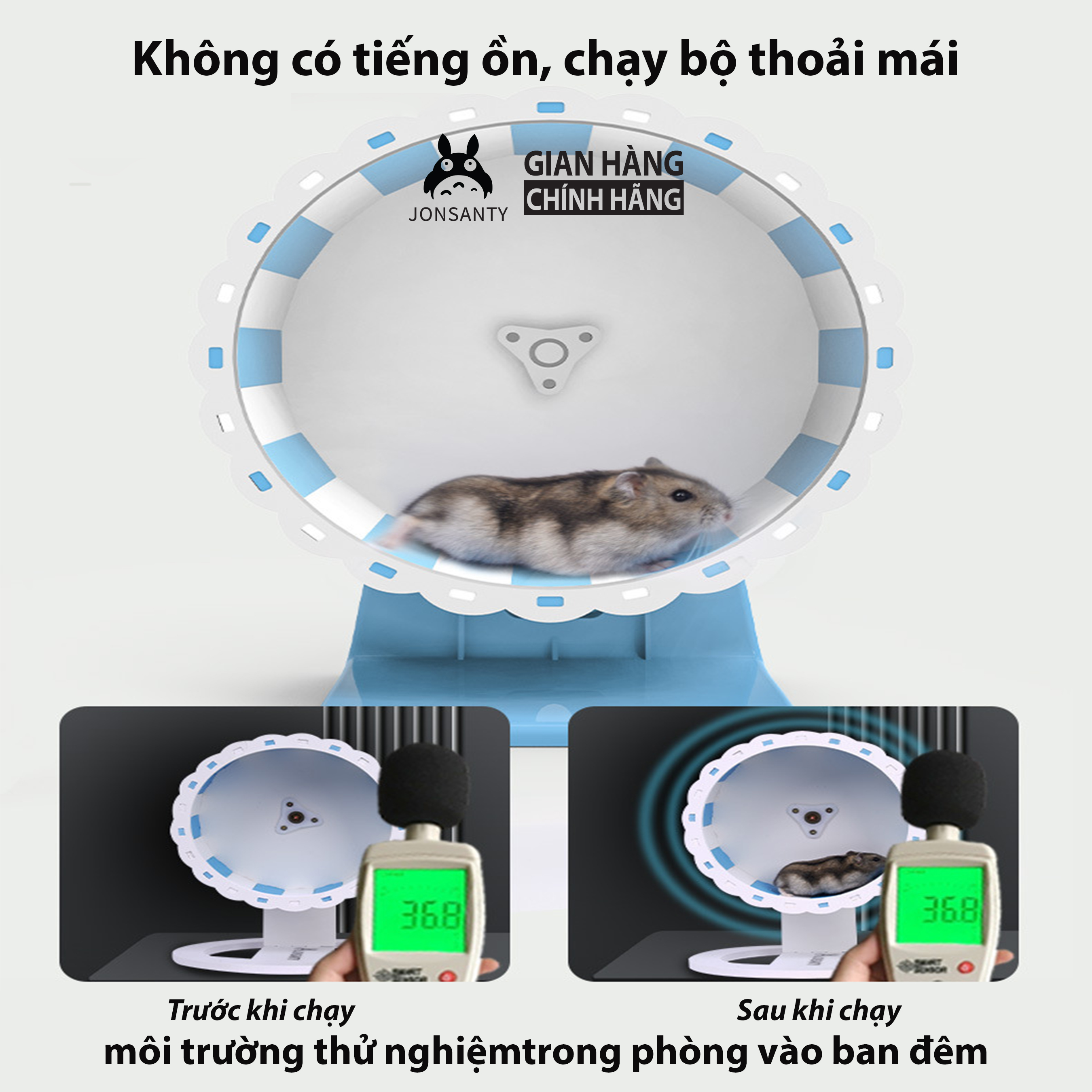 whell chuột hamster hãng JONSANTY