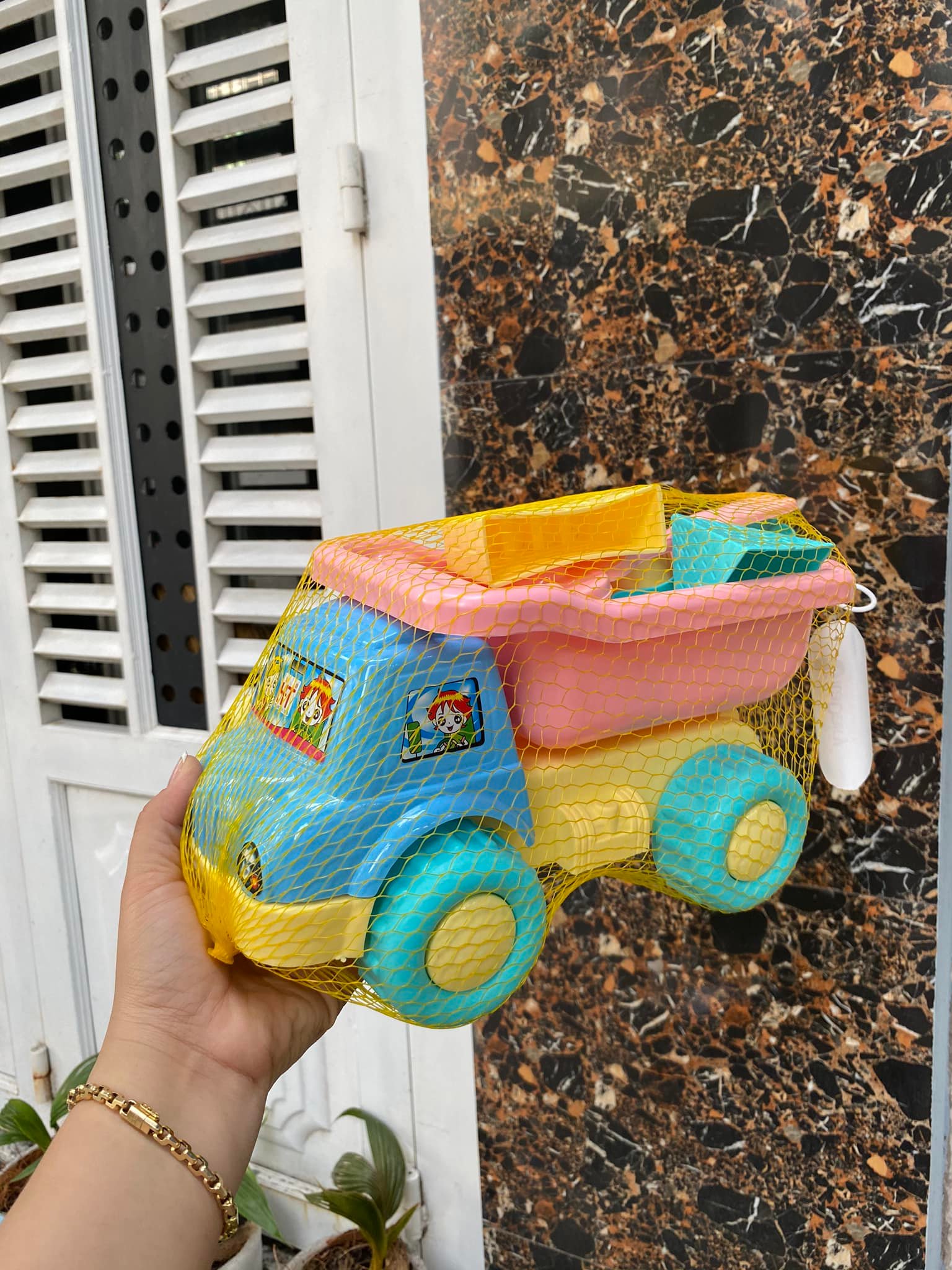 Xe xúc cát loại nhỏ cho bé hkm Vitadairy