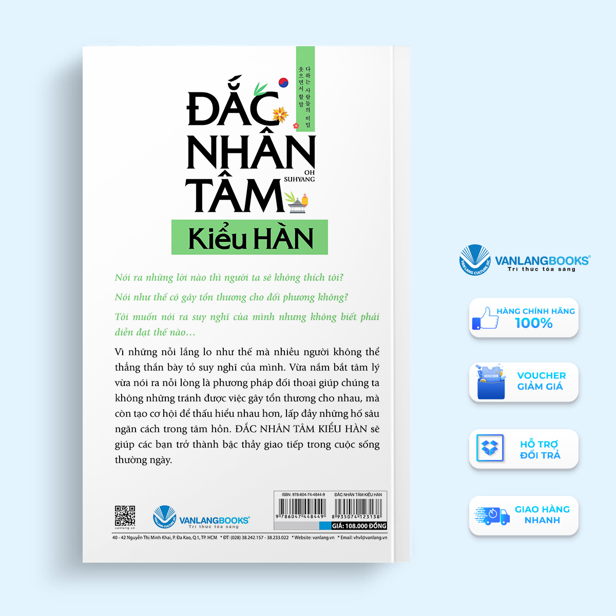 Sách - Đắc Nhân Tâm - Kiểu Hàn-Vanlangbooks