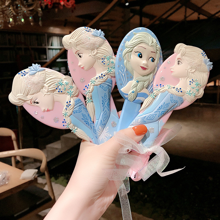 hộp sét kẹp tóc lượt chải elsa công chúa