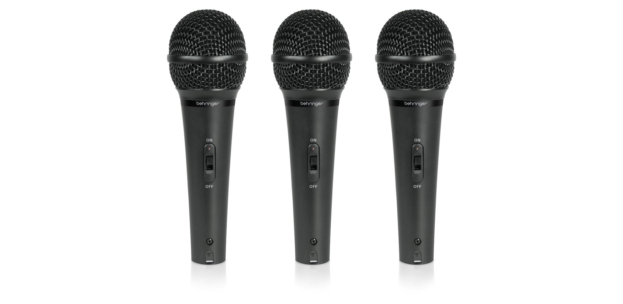 Bộ 3 cái microphone behringer xm1800s