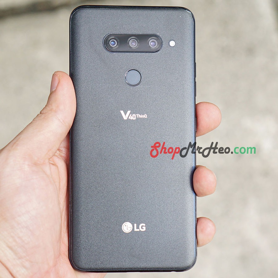 [HCM]Bộ 3 Skin Dán Mặt Lưng Vân 3D LG V40 ThinQ - Carbon Hình Hộp Nhám