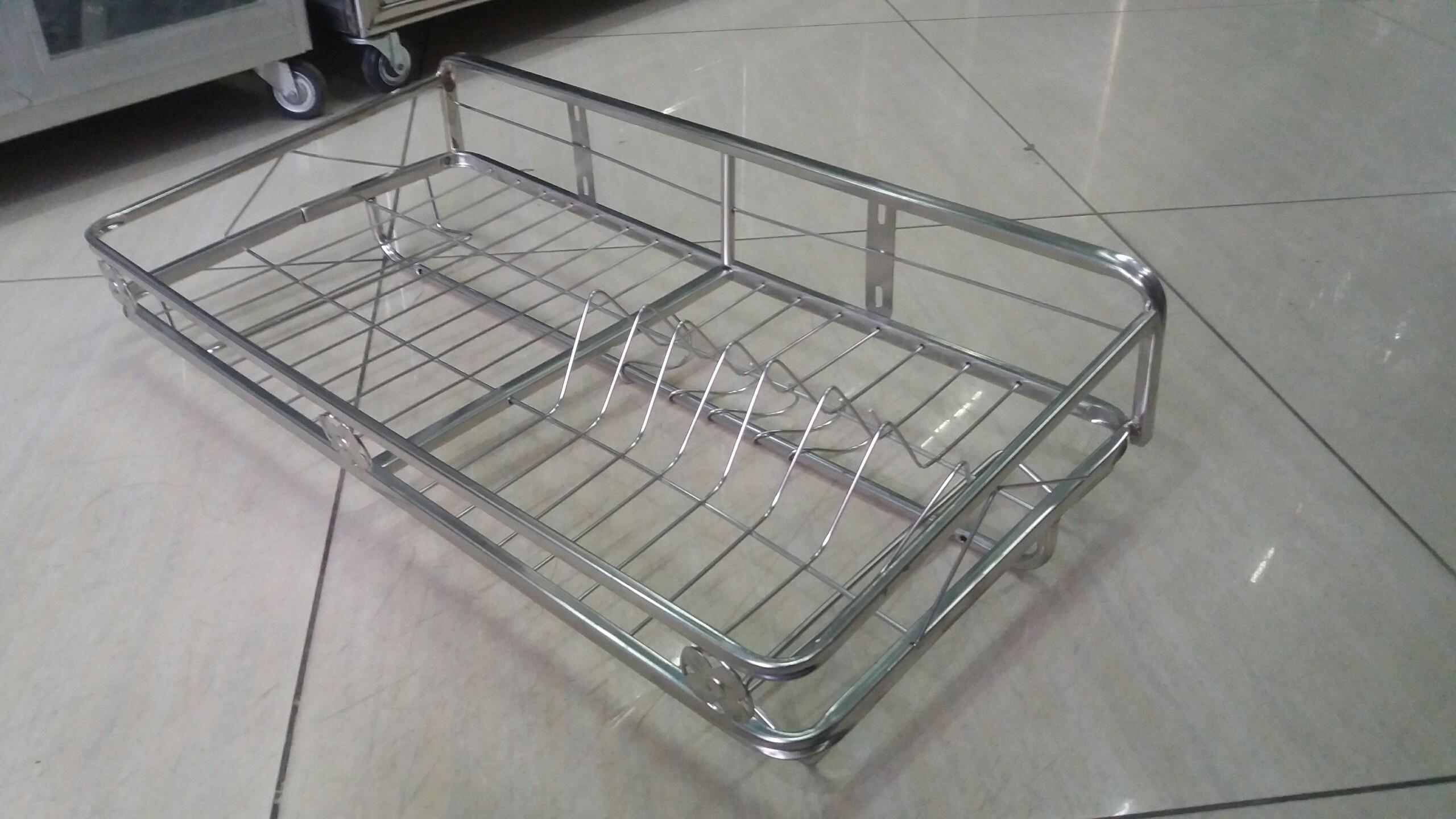 [HCM]KỆ ÚP CHÉN INOX 1 TẦNG - RO36LD1