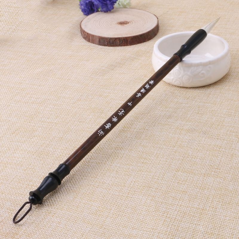 cọ thư pháp lông dê thân gỗ