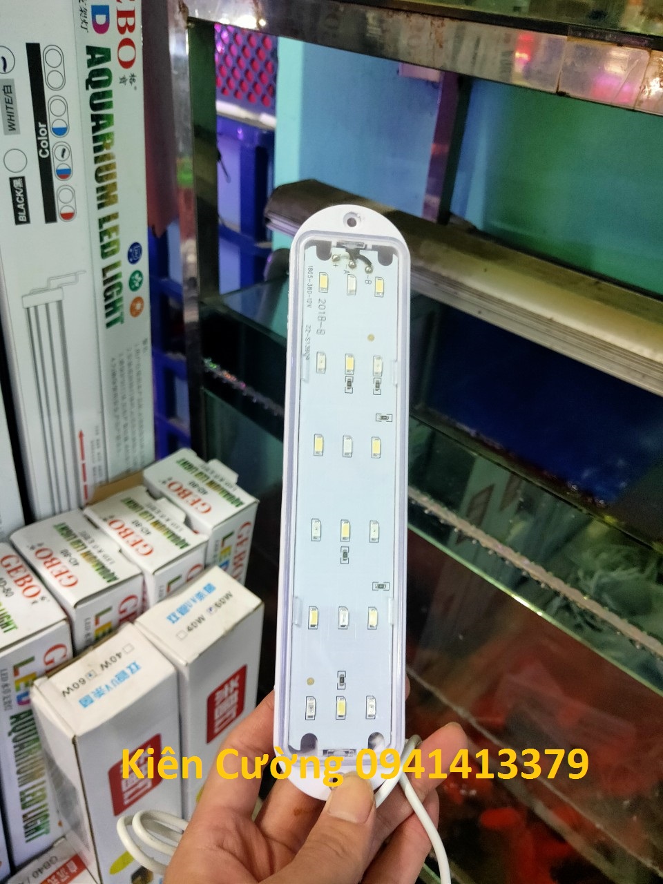 Đèn led thay cho bể cá MJ-360