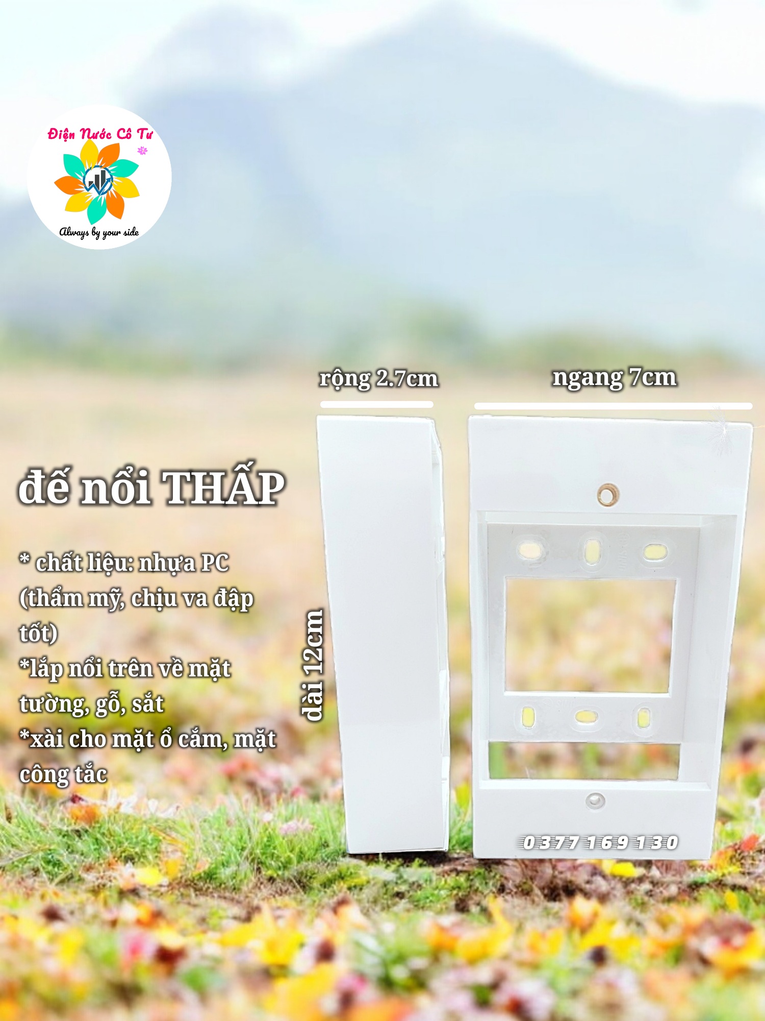 Ổ cắm điện 2 lỗ đôi 2 chấu 16A Sino Vanlock
