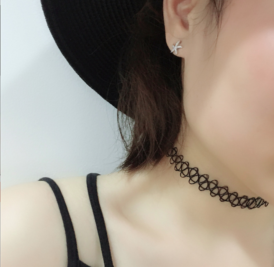 [HCM]Vòng cổ nữ choker co giãn phong cách cá tính