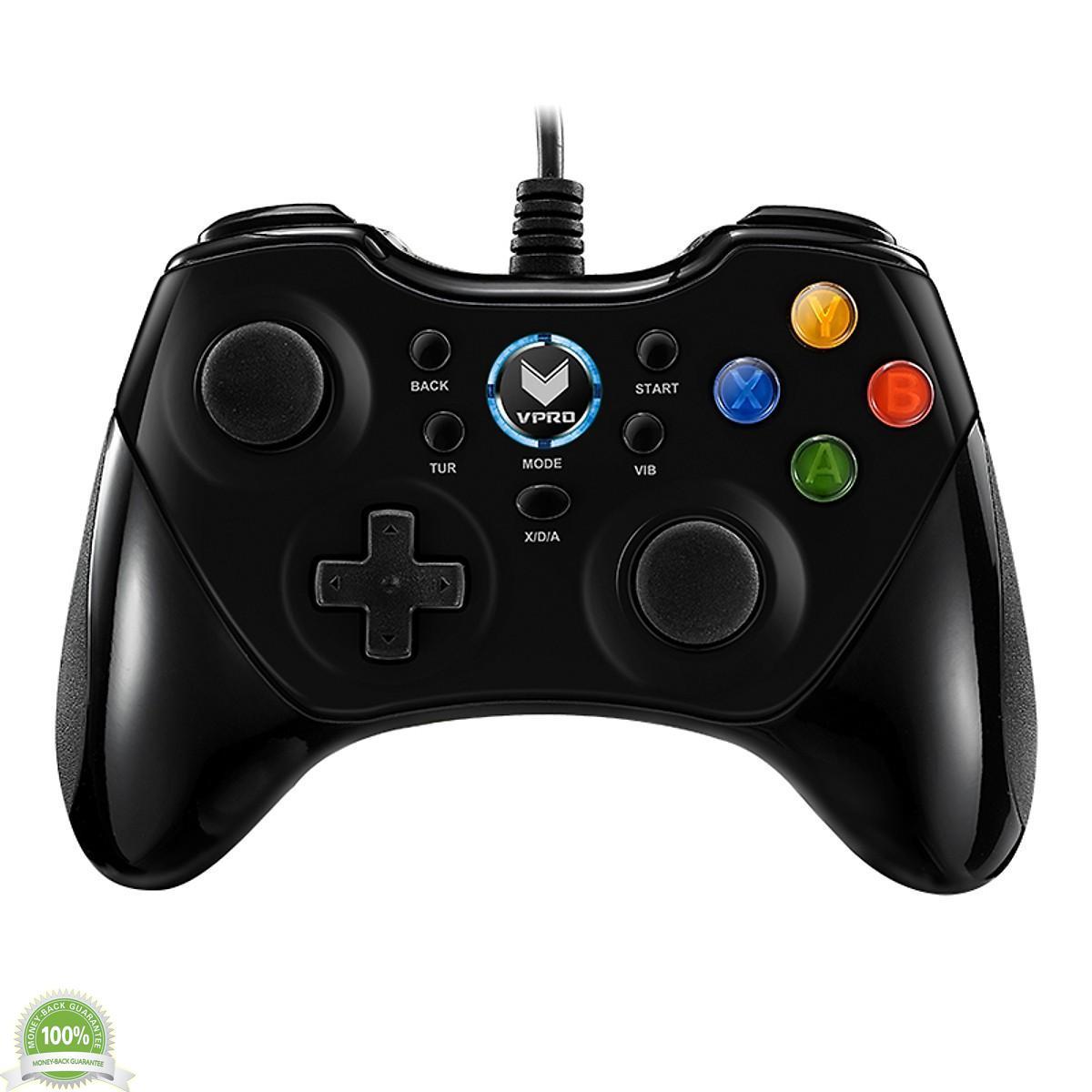 [HCM]Tay Cầm Gamepad Có Dây Rapoo V600