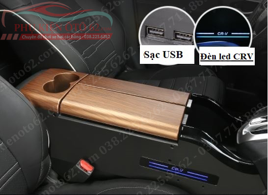 Độ Bệ tỳ tay xe Honda CRV 2018 – 2022