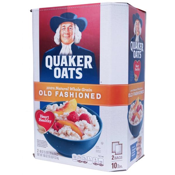 Yến Mạch Cán Mỏng Old Fashioned Quaker Oats hộp 4,5kg