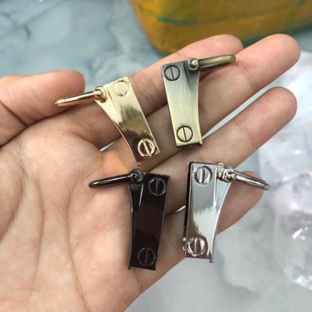 Khoen D Nẹp 4 màu (30k/cặp) gắn túi xách