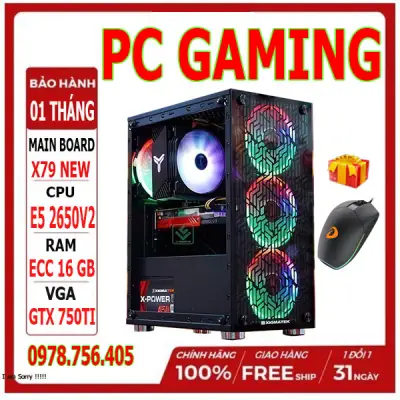 THÙNG MÁY TÍNH - PC GAMING  CHƠI GAME ONLINE - LÀM VIỆC - GIẢI TRÍ