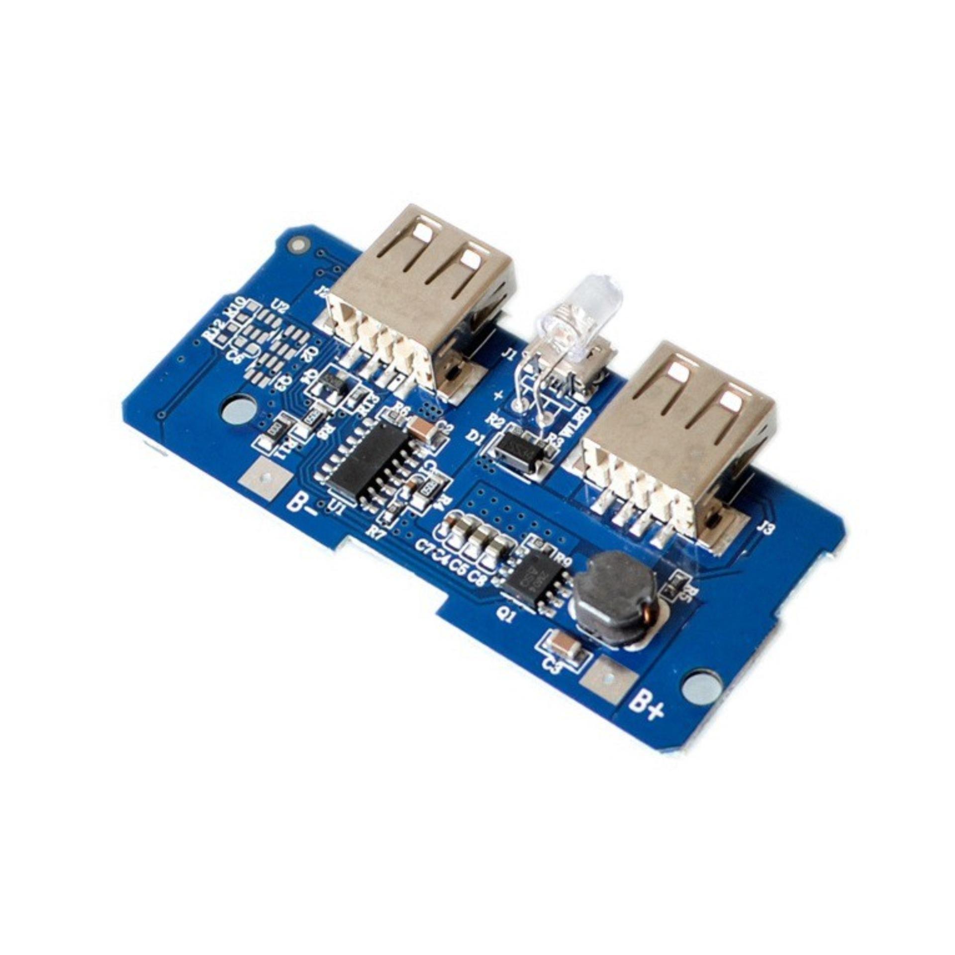 Mạch Sạc Dự Phòng 2A - 2 Cổng USB