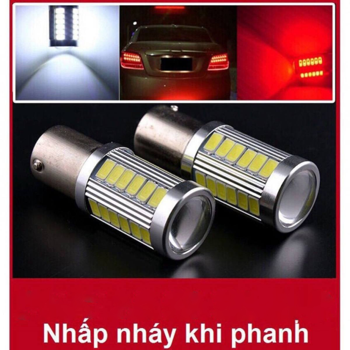 Đèn led xe máy, với chớp đuôi xe máy 2 chế độ stop demi, có thể lắp dễ dàng thay cho đèn hậu, đèn phanh, đèn lùi ô tô