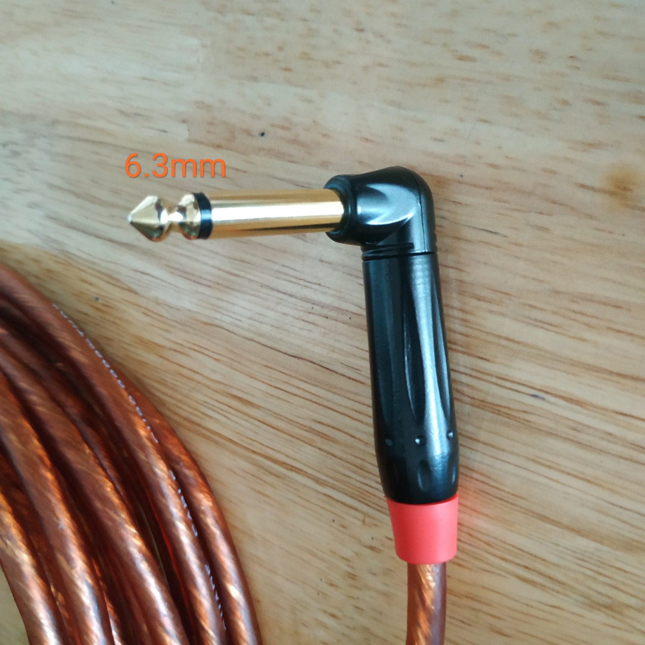 [HCM]Dây Line Kết Nối Cho Đàn Guitar ( Nâu 15m )