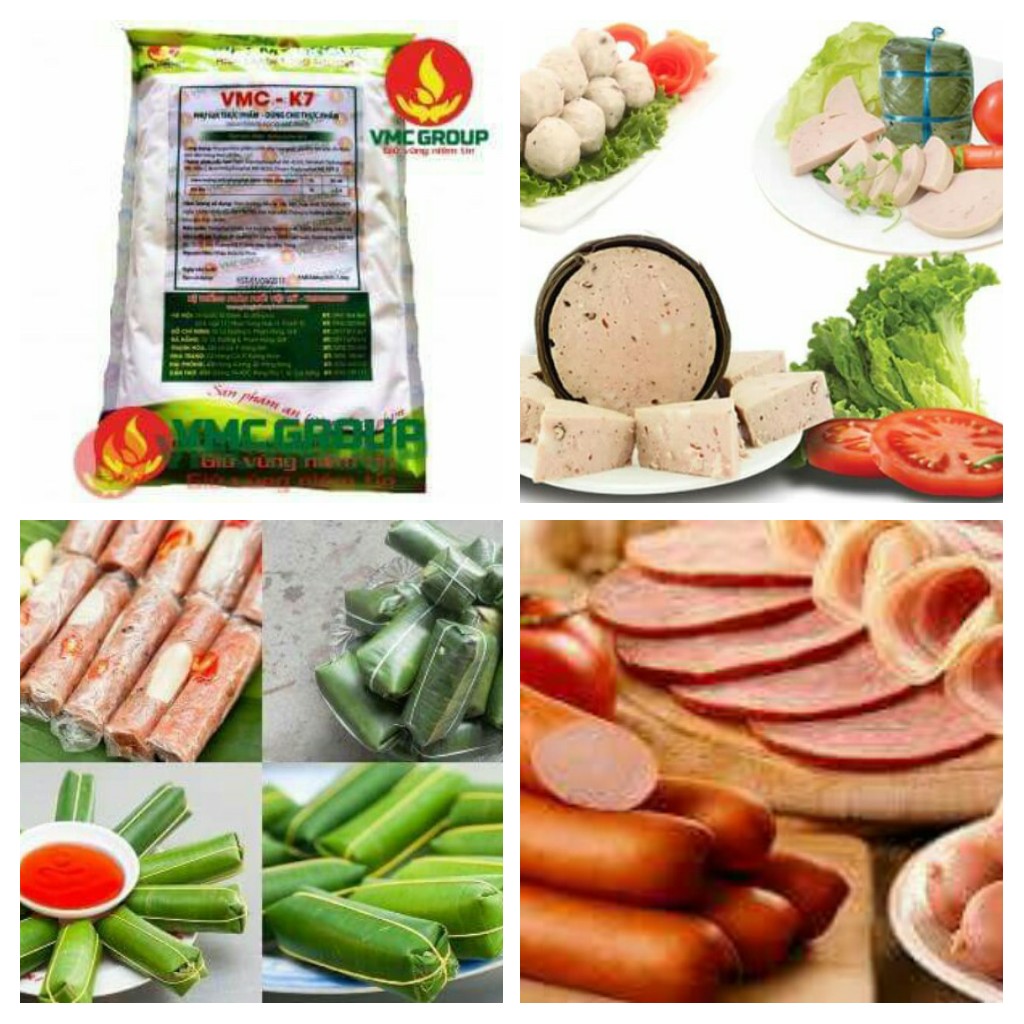 Phụ gia làm giò chả giòn dai chuẩn vị  - K7