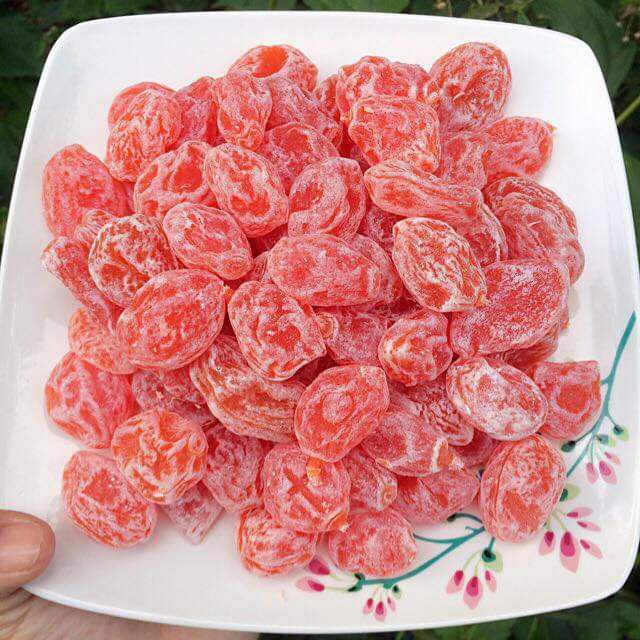 100g xí muội hồng đào - đào bao tử - đào hông phấn