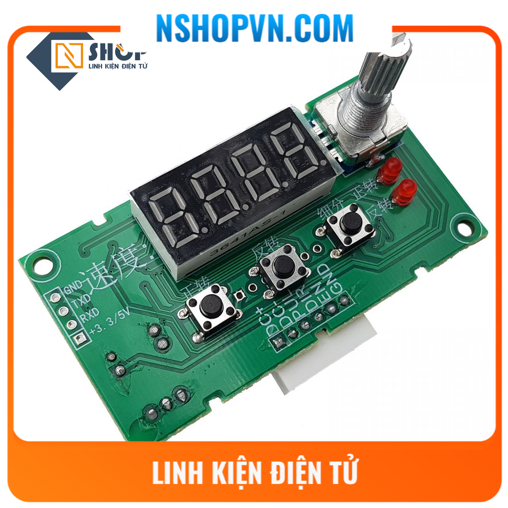 Mạch tạo xung điều khiển driver động cơ bước