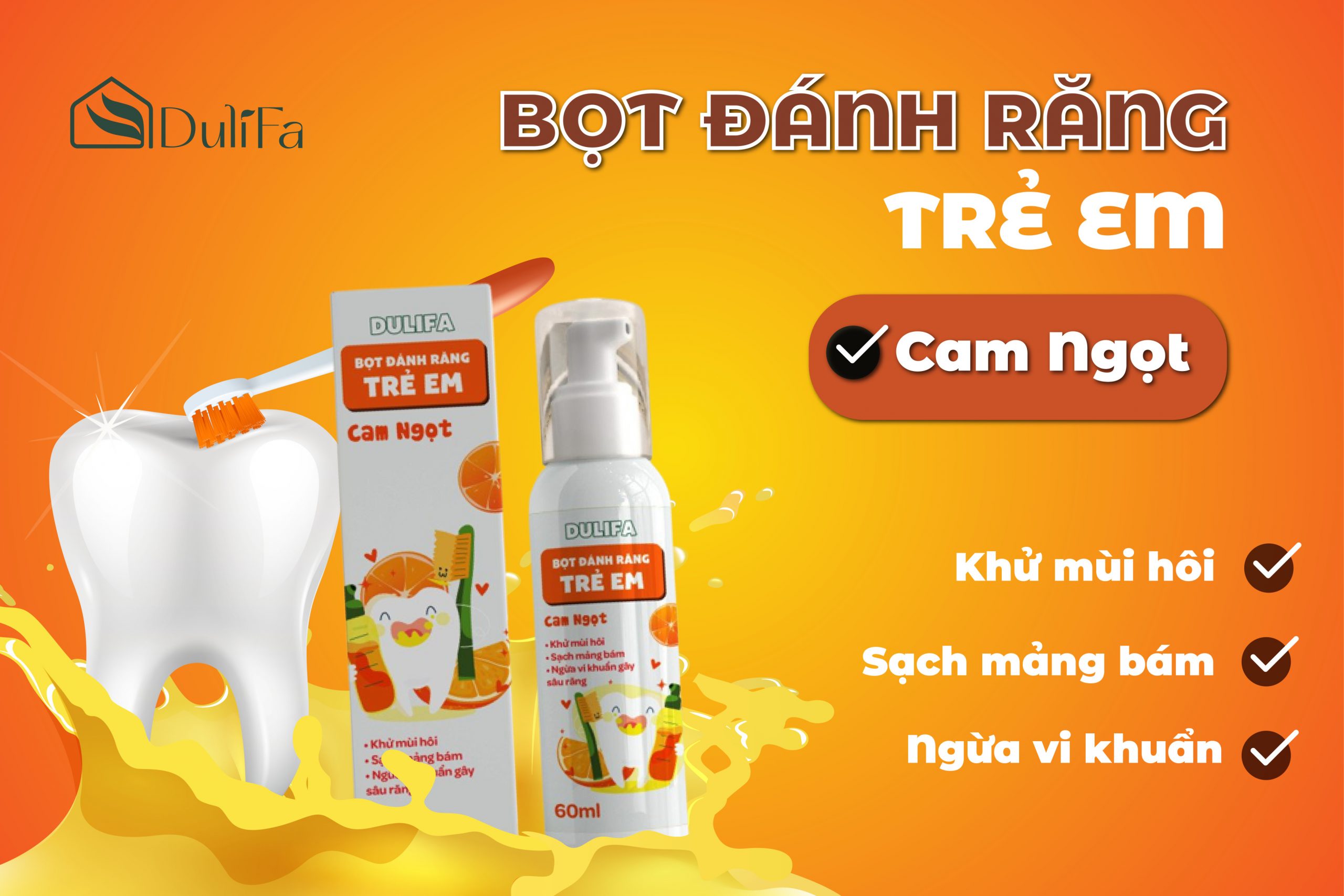 Bàn chải đánh răng cho bé hình chữ U
