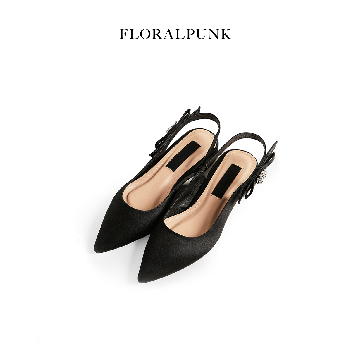 Giày Floralpunk Flower Slingback Flats