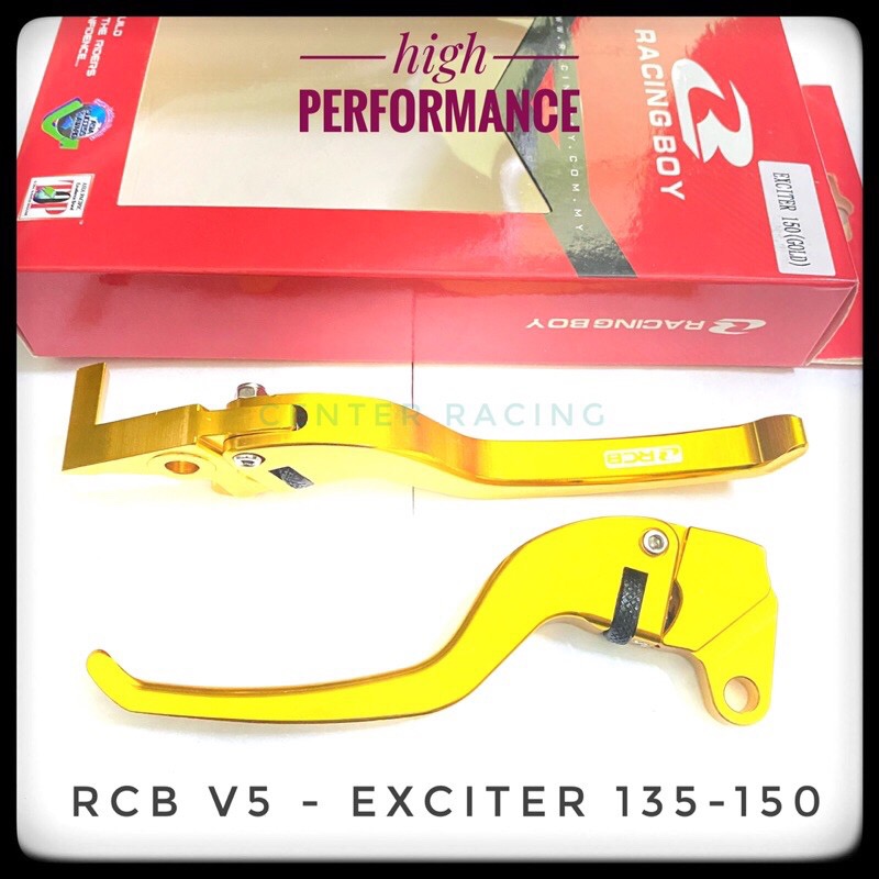 Tay thắng RCB V5 Exciter 135-150 đủ màu