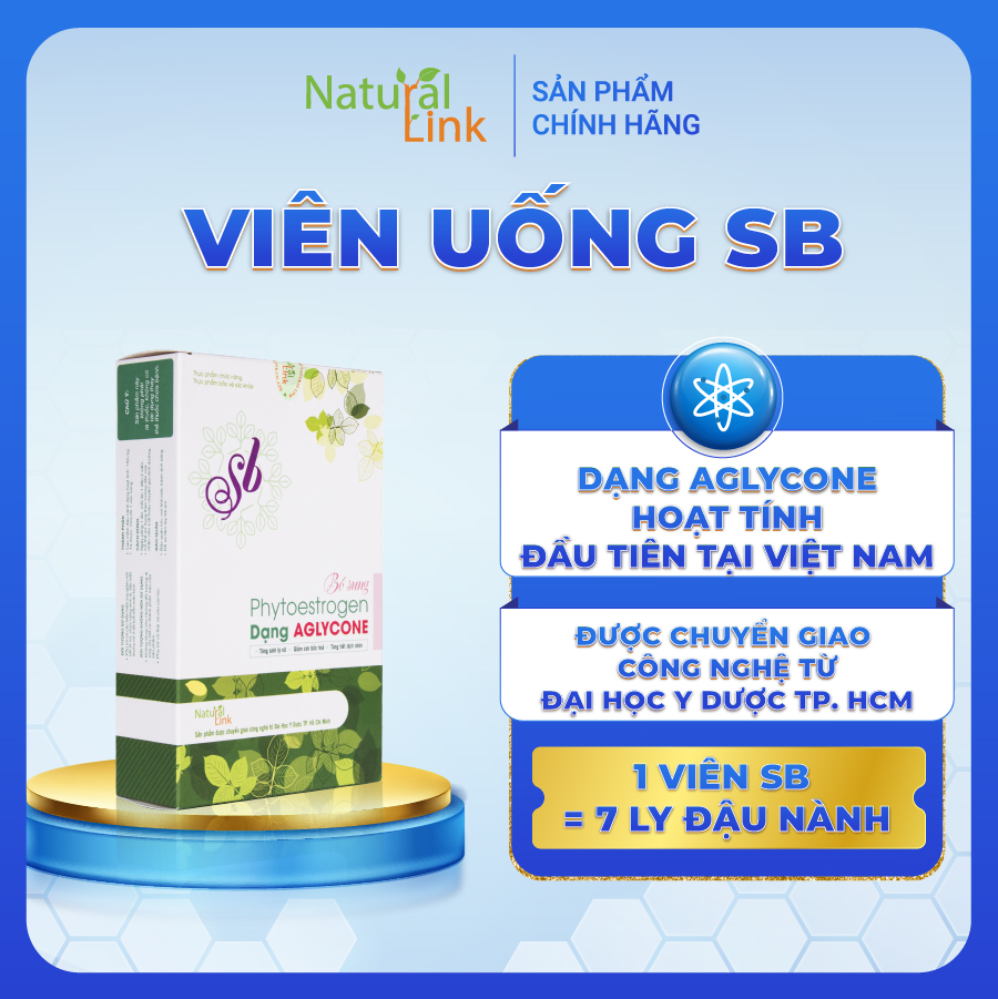 [HCM]Viên uống SB - Tăng cường nội tiết tố nữ ( Nghiên cứu của ĐH Y Dược TP.HCM)