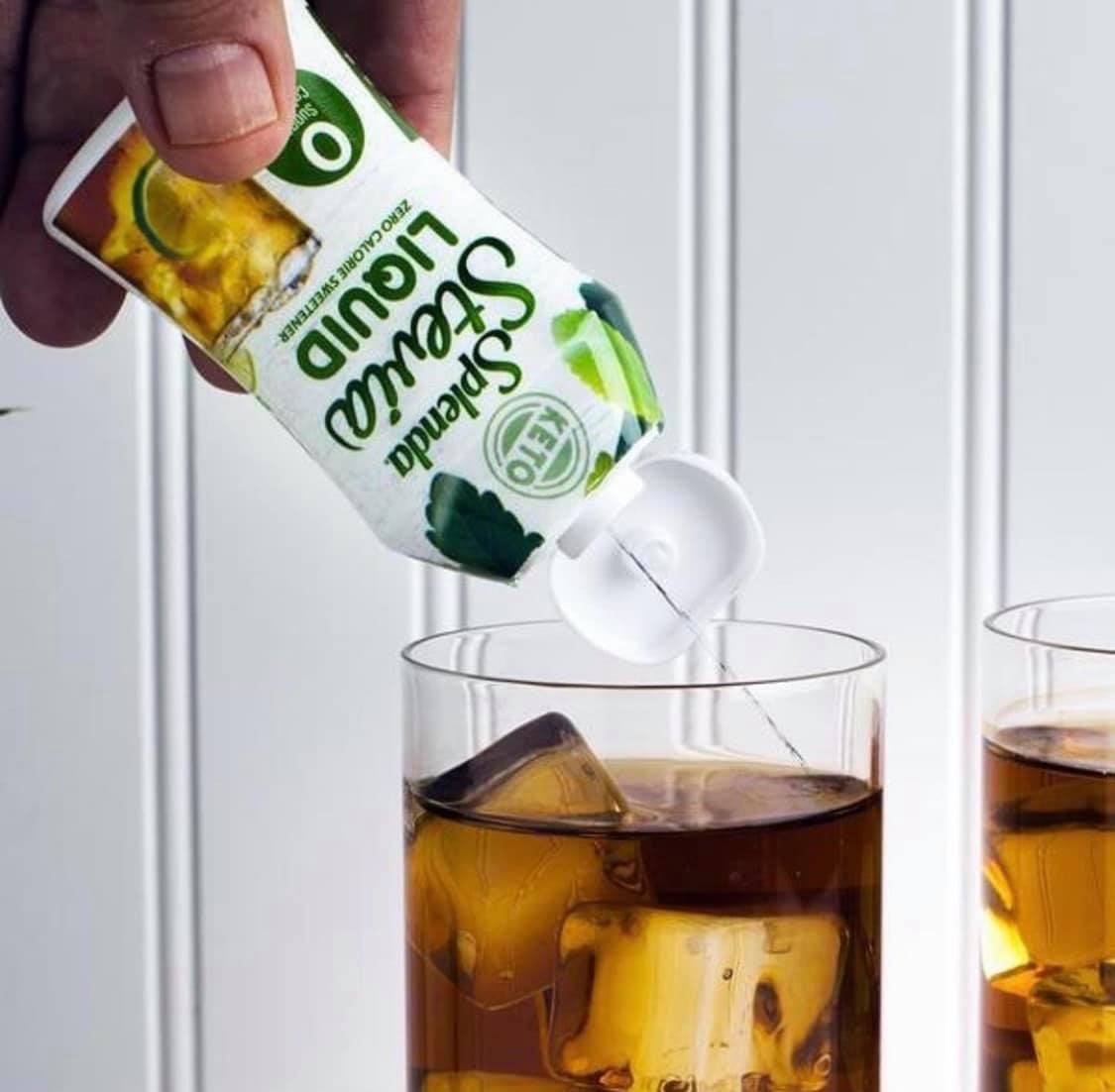 Đường kiêng Splenda Stevia liquid( dạng lỏng) 0 calo( eat clean, keto, tiểu đường)