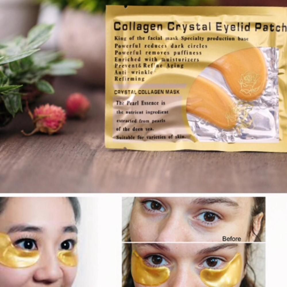 [HCM]Combo 10 cặp mặt nạ mắt collagen