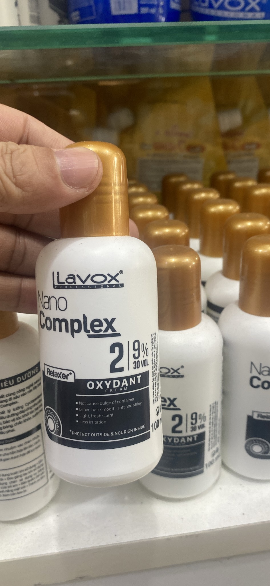 Oxy Nhí Trợ Nhuộm Siêu Dưỡng Lavox Nano Complex 100ml