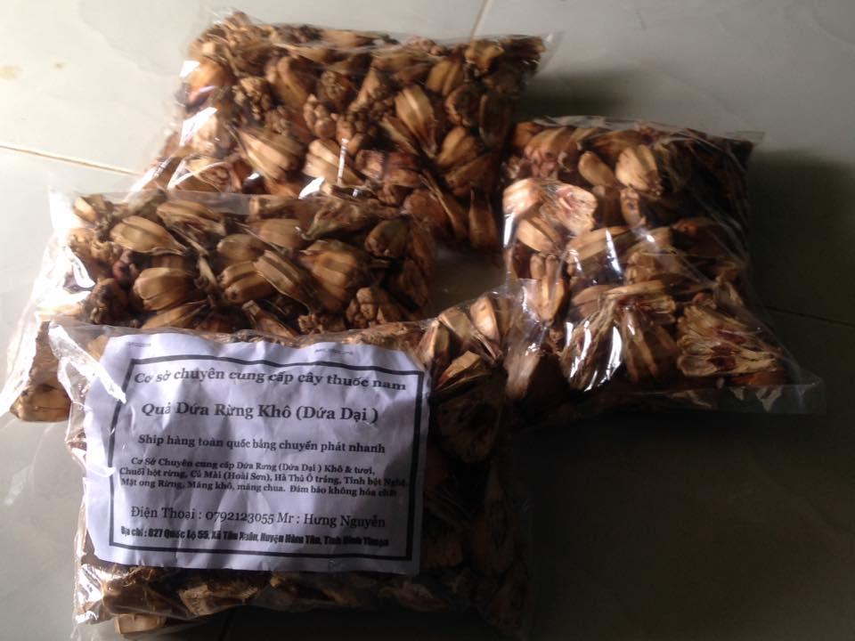 Quả Dứa Dại Sấy Khô 1kg