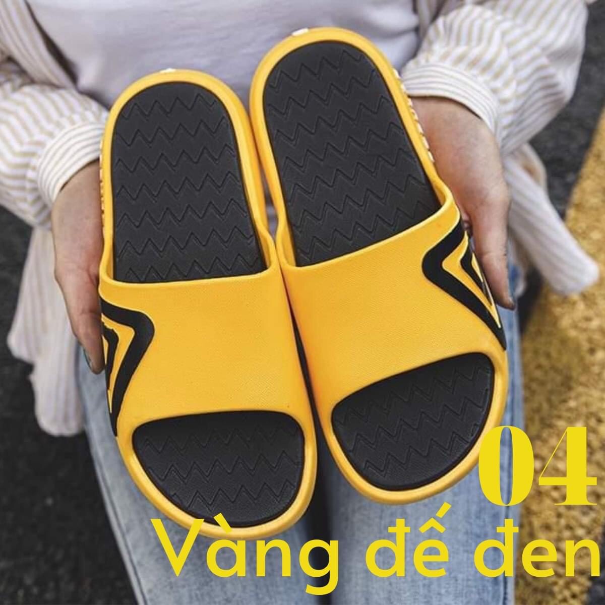 [HCM]Dép cao su đúc nam chất đẹp 2020