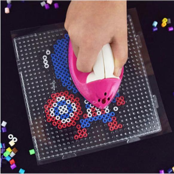 Combo 5 Giấy ủi hạt màu hama/perler, hạt màu kỳ thú