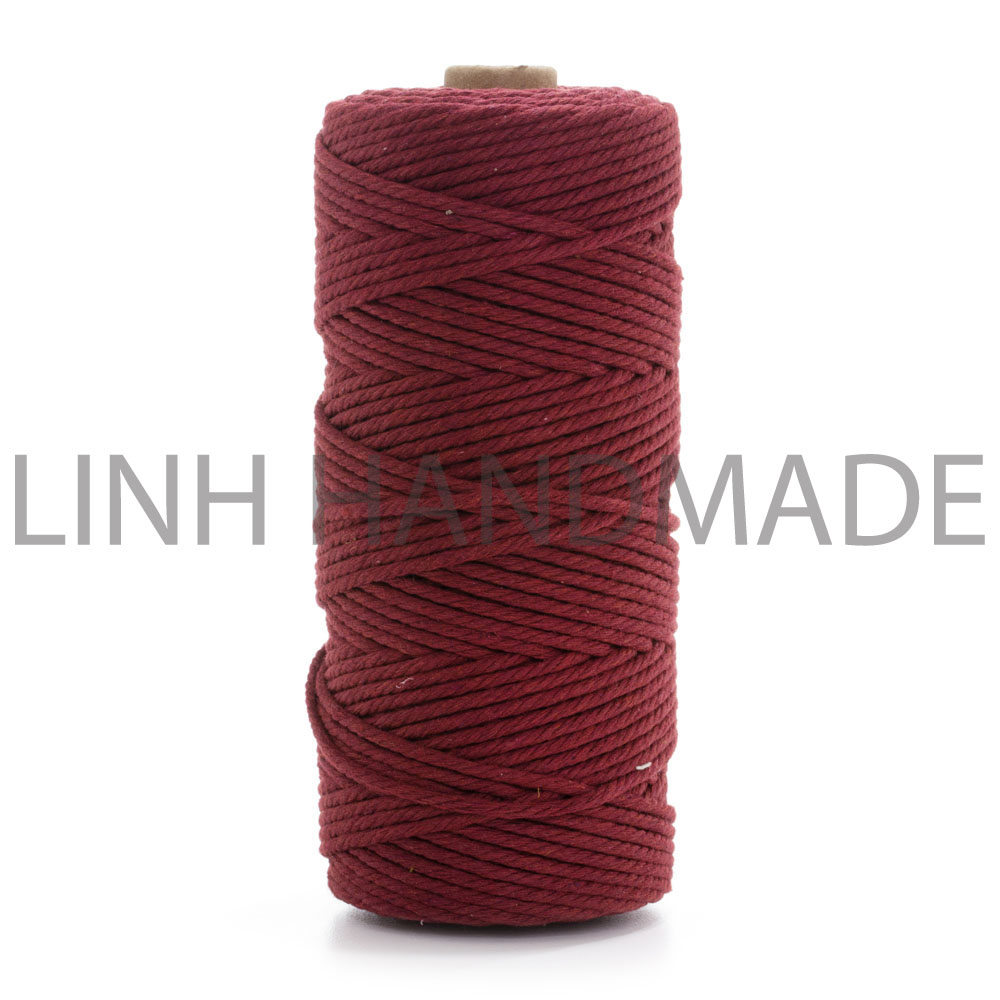 Cuộn Sợi Cotton dây thừng Macrame Cord 3mm