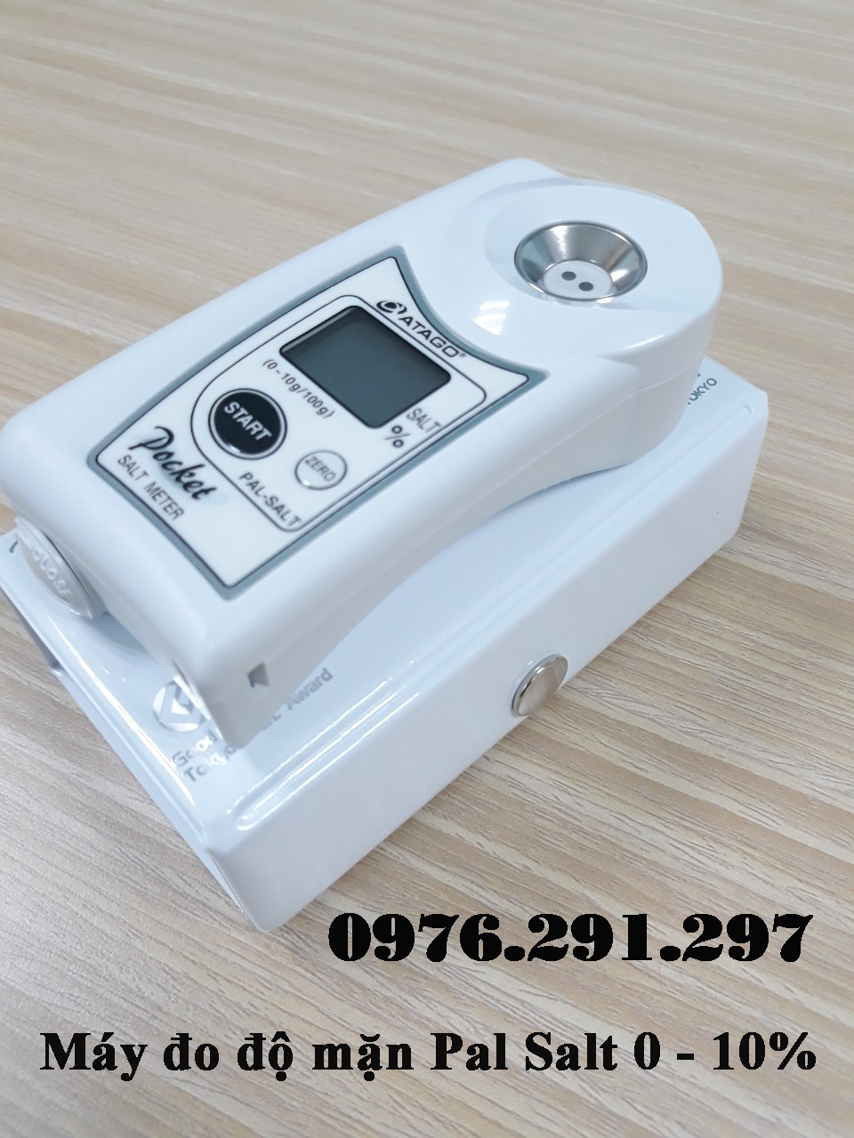 [HCM]Máy đo độ mặn Atago Pal Salt 0 -10% Nhật Bản