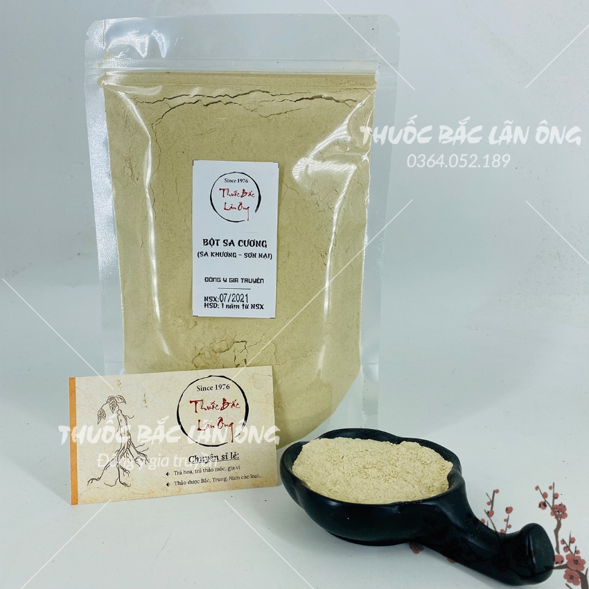 Bột sa cương 100g, bột địa liền, tam nại nguyên chất, gia vị tẩm ướp các món quay, nướng, thơm ngon