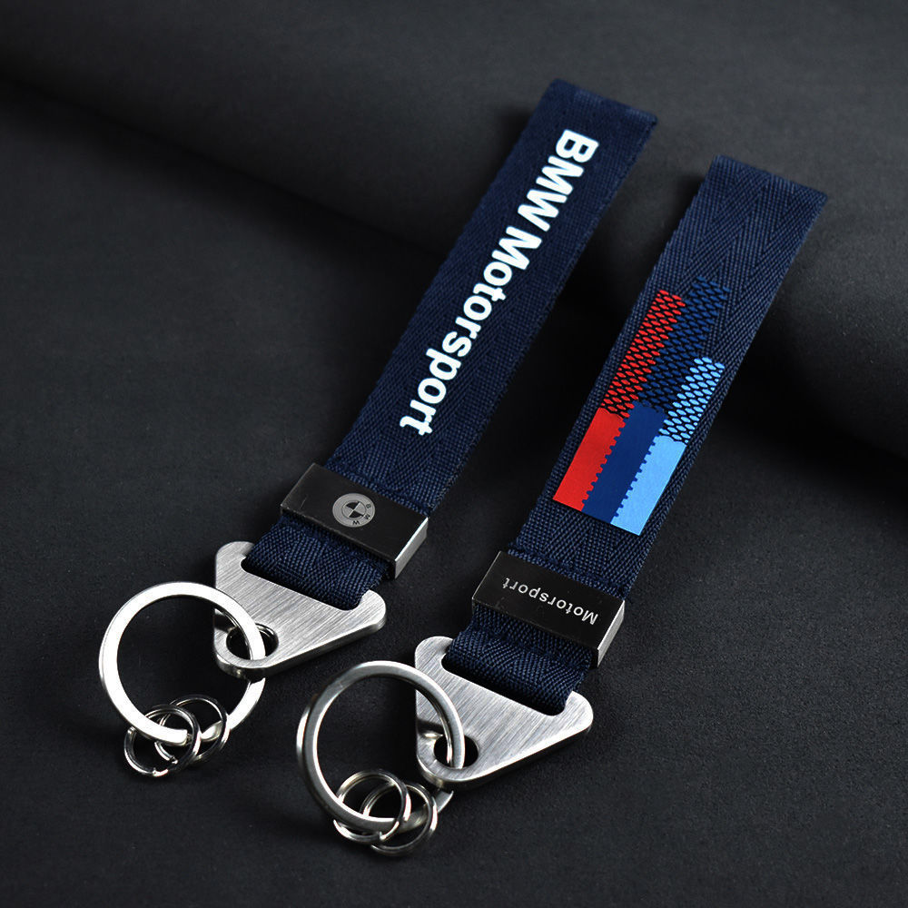 Bmw bmw móc khóa thể thao mới nguyên bản, mặt dây chuyền đua, móc khóa xe máy, dây đeo chìa khóa, quà tặng