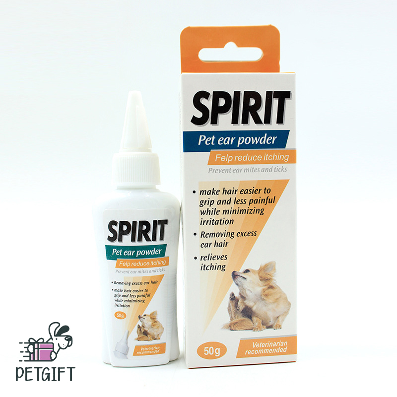 Bột Nhổ Lông Tai Cho Chó Mèo Spirit 50g - Mã PKCMK38