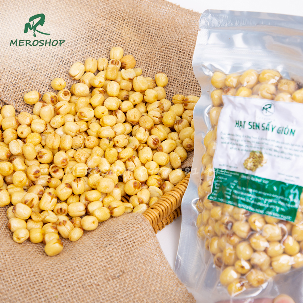 250GRAM HẠT SEN SẤY GIÒN ĂN LIỀN
