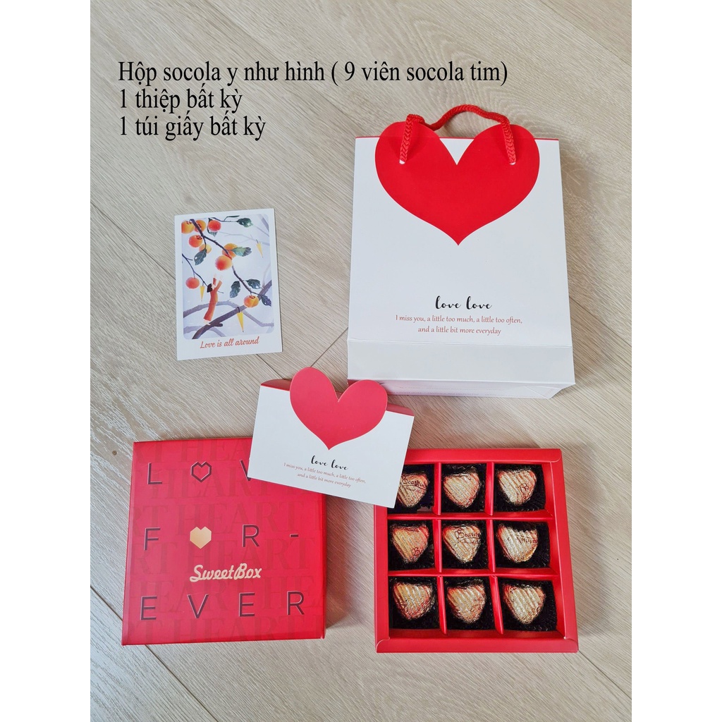 Socola Valentine 9 viên Be mine forever