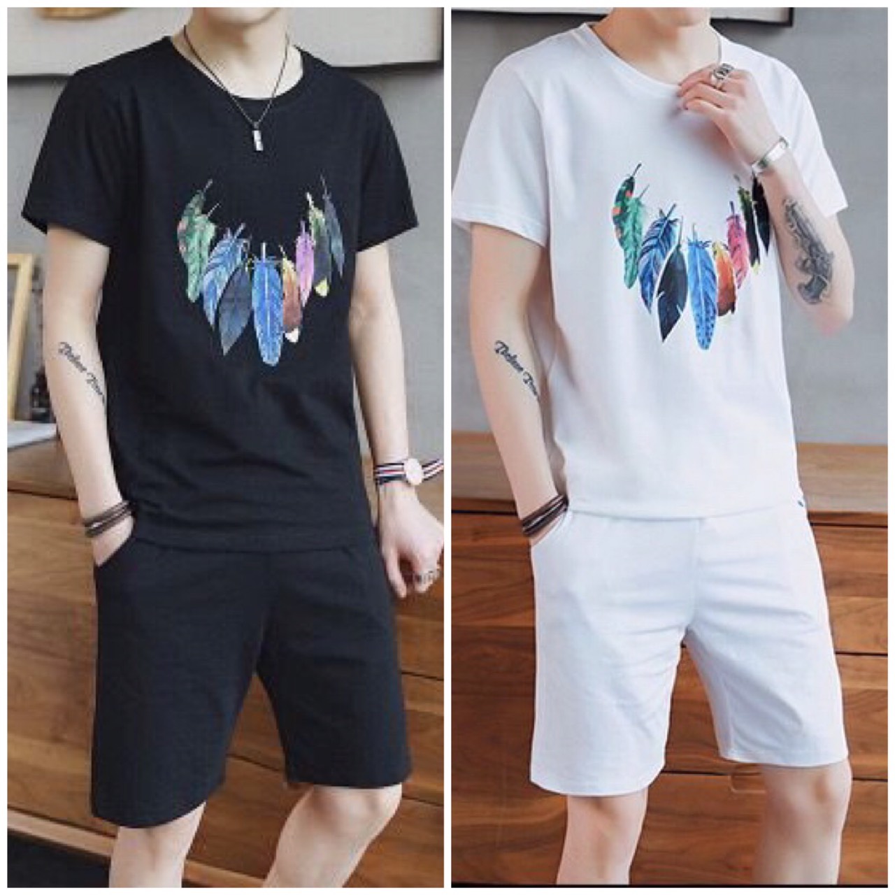 Set Bộ Nam In Hình Xịn Xò