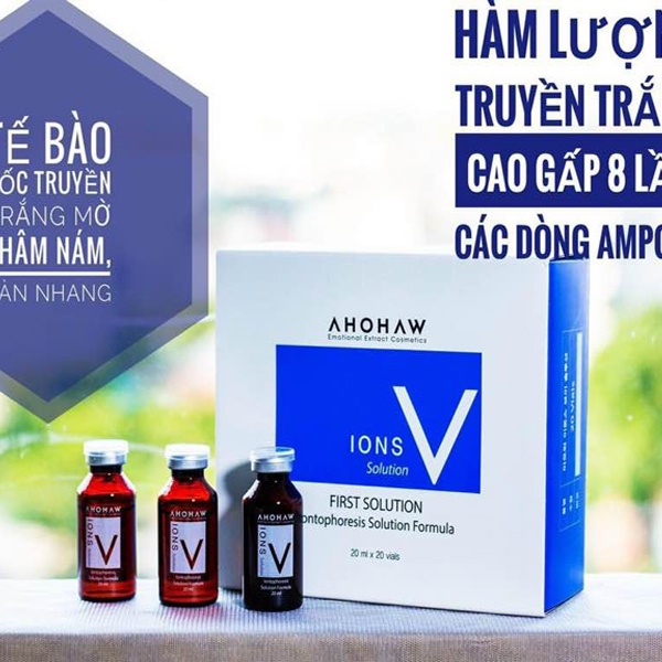 Siêu tế bào gốc ions C / V / P ahohaw