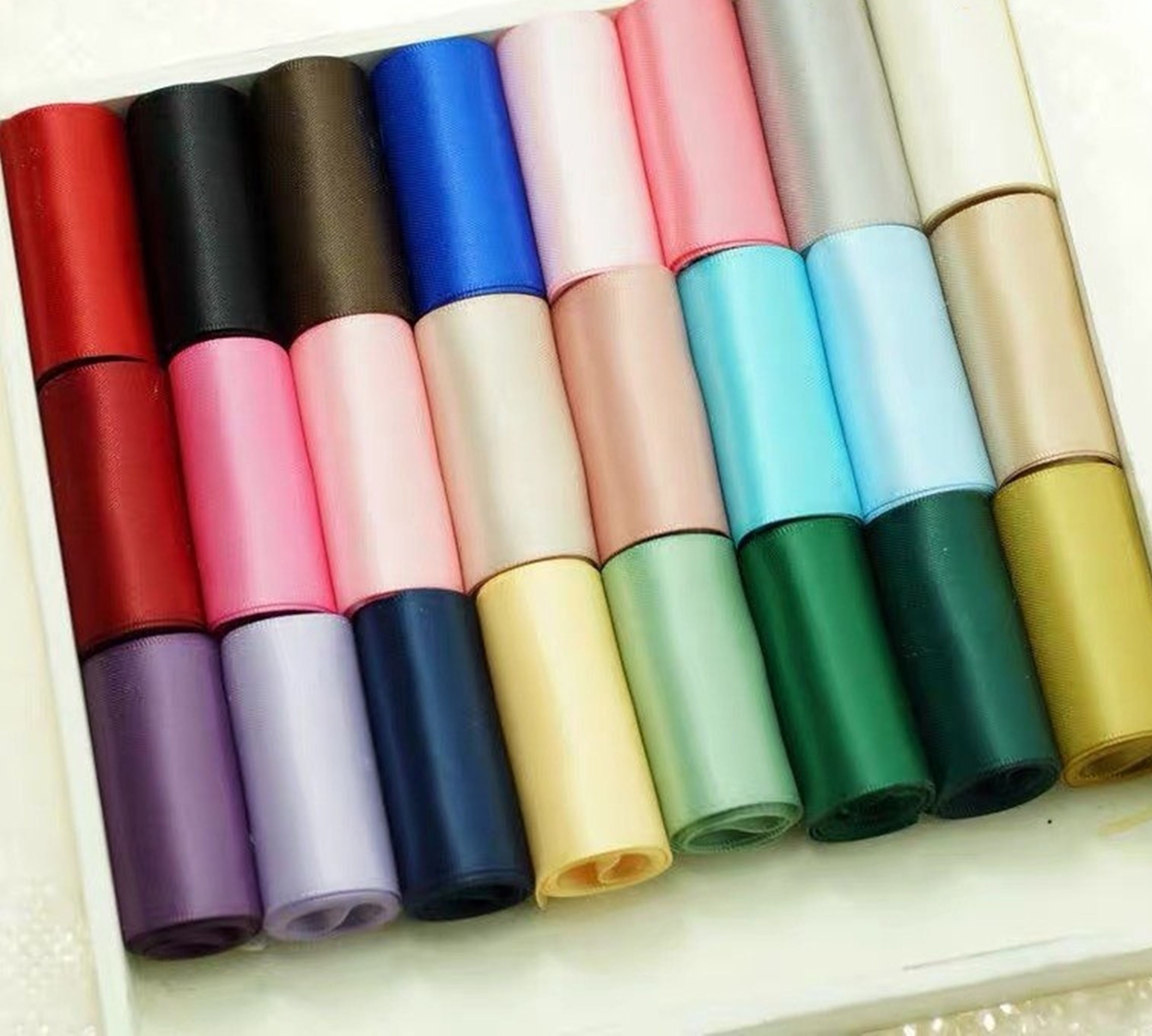 CUỘN 3M - RUY BĂNG SATIN 5CM