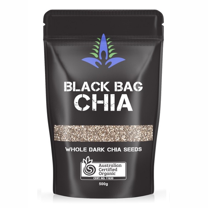 Hạt chia Úc Black Bag Chia 500g