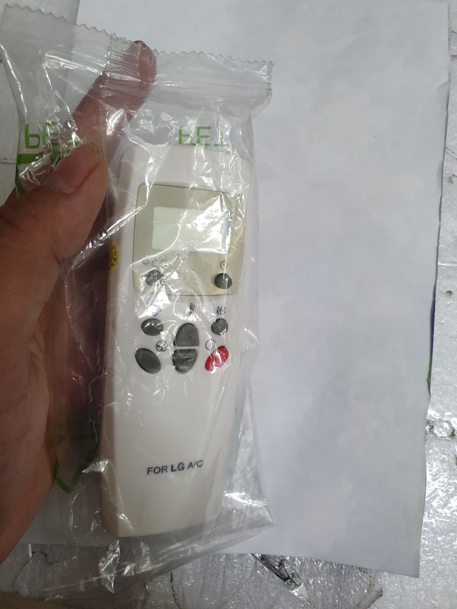 điều khiển điều hòa LG 1 chiều
