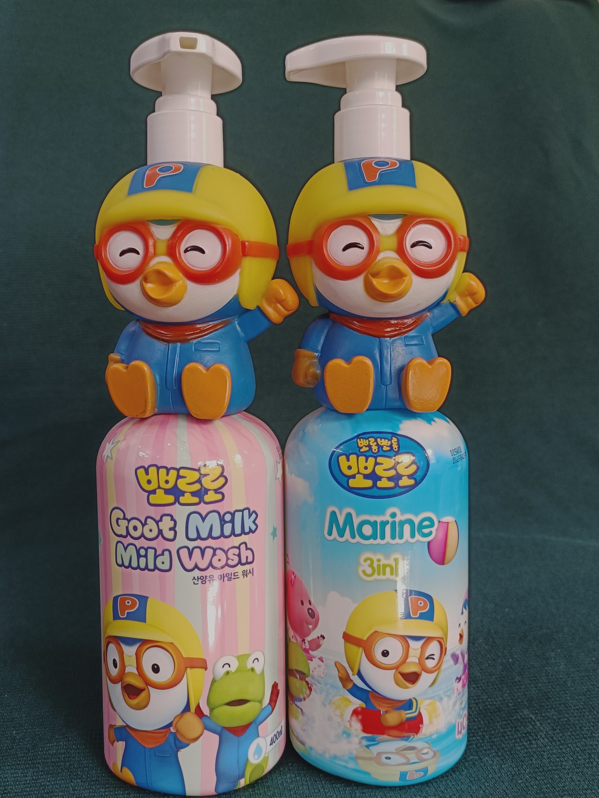 Sữa tắm, gội, xả cho trẻ em PORORO 3 in 1 Hàn Quốc - 400ml
