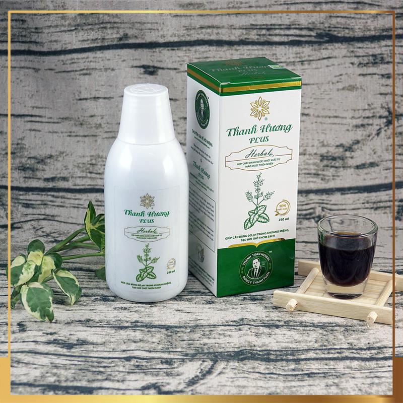 Nước súc miệng thơm miệng Thanh Hương Plus
